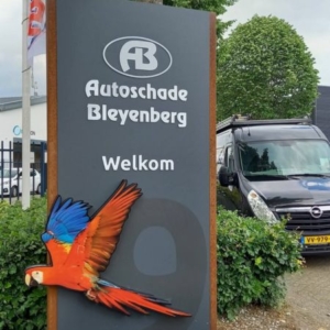 Reclamezuil Autoschade Bleyenberg Hapert - Brouwers Reklame